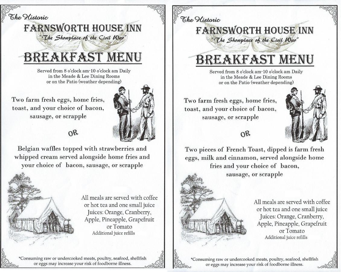 Farnsworth House Inn Gettysburg Ngoại thất bức ảnh